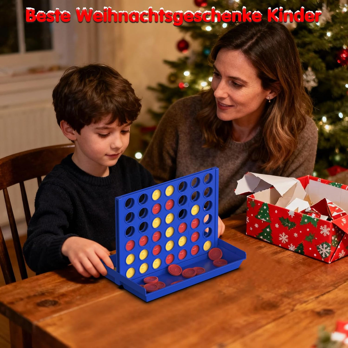 Pup Go Standard-Größe 4 in Einer Reihe Brettspiele für Kinder ab 3+ Jahren