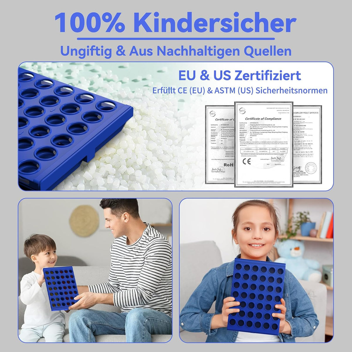 Pup Go Standard-Größe 4 in Einer Reihe Brettspiele für Kinder ab 3+ Jahren